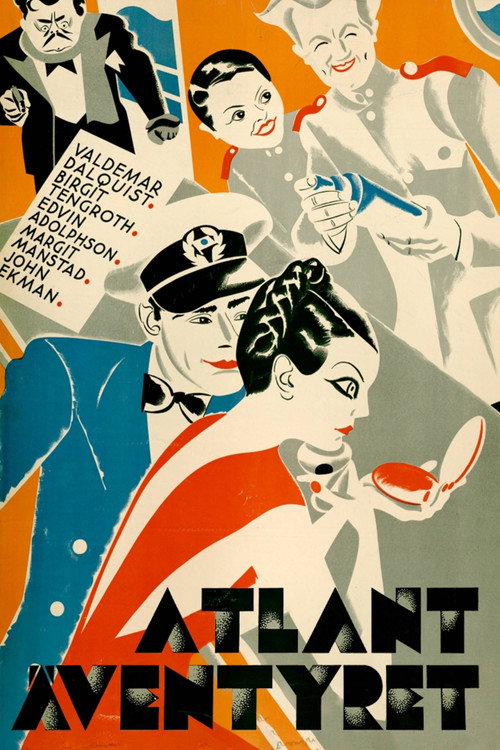 Movie poster for Atlantäventyret (1934)