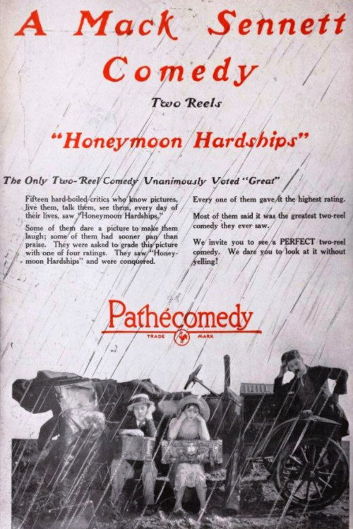 Movie poster for Honeymoon Hardships (1925)