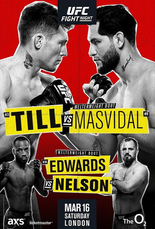 Movie poster for UFC Fight Night 147: Till vs. Masvidal (2019)