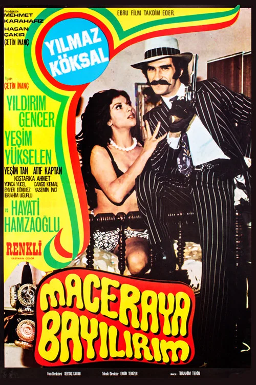 Movie poster for Maceraya Bayılırım (1974)