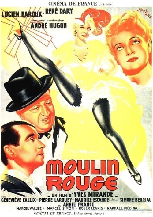 Movie poster for Moulin Rouge (1940)