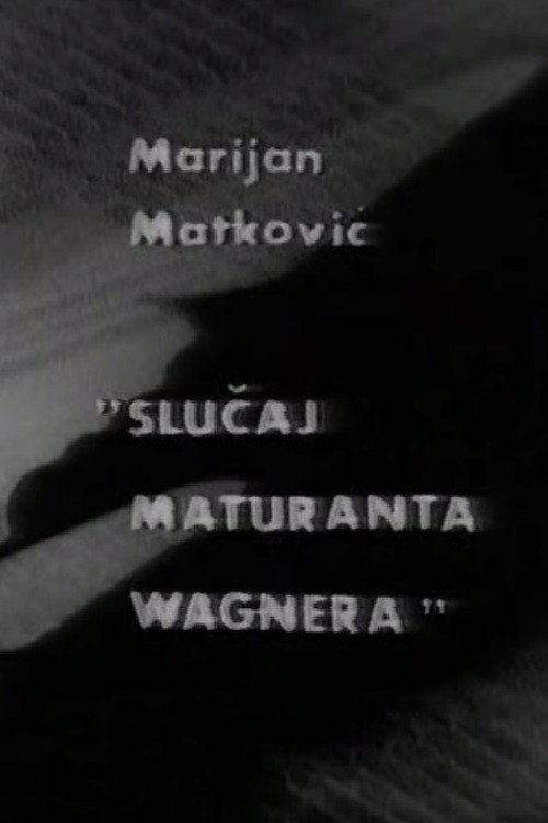 Movie poster for The Case of Graduate Wagner (1976)