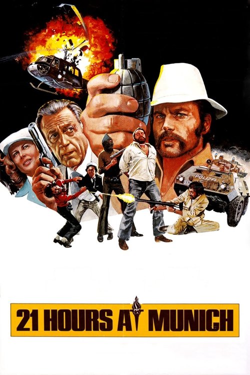 Movie poster for 21 Hours at Munich (1976)