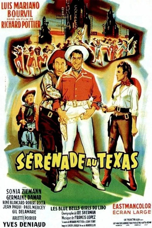 Movie poster for Serenade of Texas (1958)
