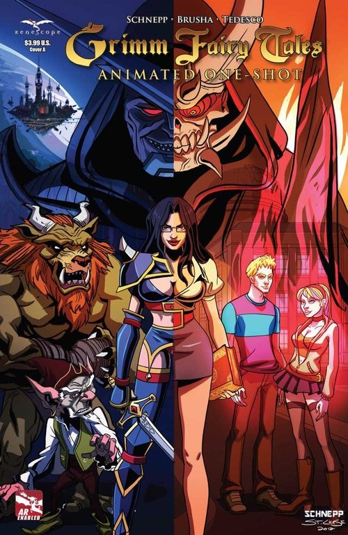 Movie poster for Grimm Fairy Tales Animated (2012)
