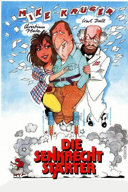 Movie poster for Die Senkrechtstarter (1989)