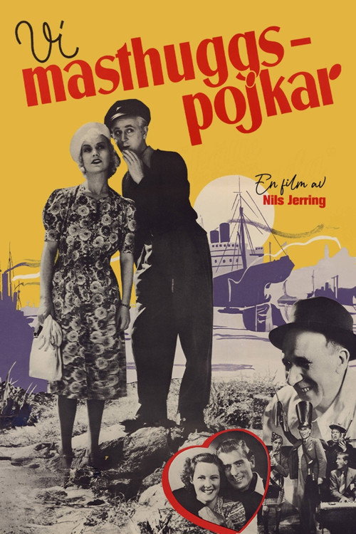 Movie poster for Vi masthuggspojkar (1940)