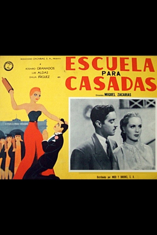 Movie poster for Escuela para casadas (1949)