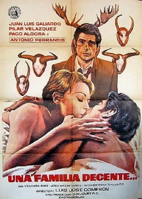 Movie poster for Una familia decente (1978)