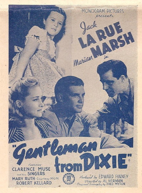 Movie poster for Gentleman from Dixie (1941)