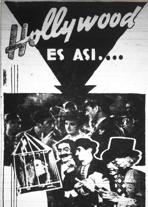 Movie poster for Hollywood es así (1944)