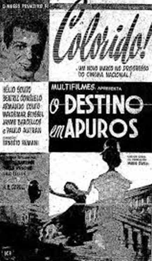 Movie poster for Destiny in Trouble (1953)