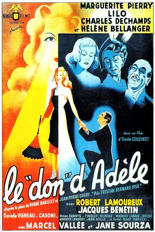 Movie poster for Le Don d'Adèle (1951)