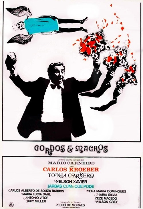 Movie poster for Gordos e Magros (1976)