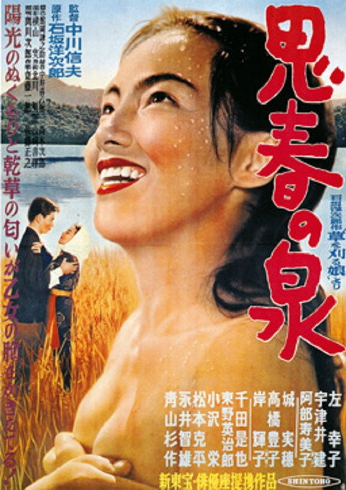 Movie poster for Shishun no izumi (1953)