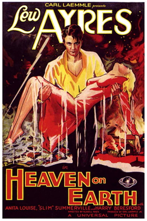Movie poster for Heaven on Earth (1931)
