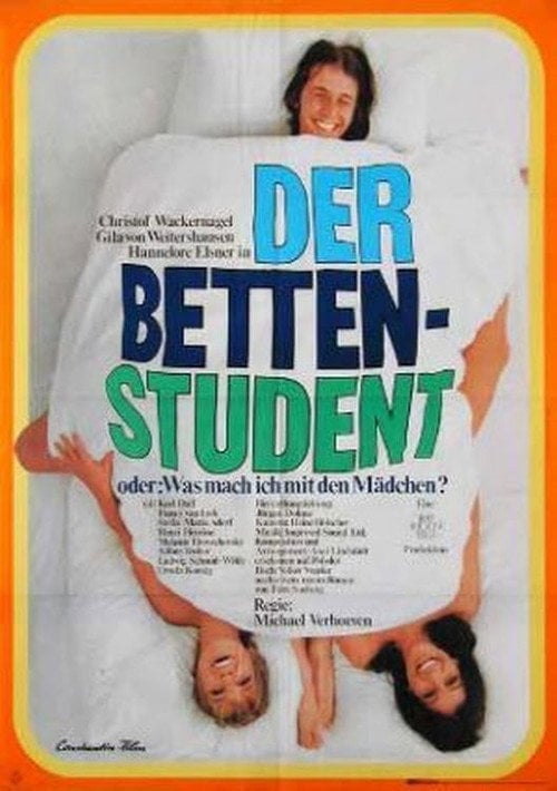 Movie poster for The Bed Student, or What Do I Do With the Girls? (1970)