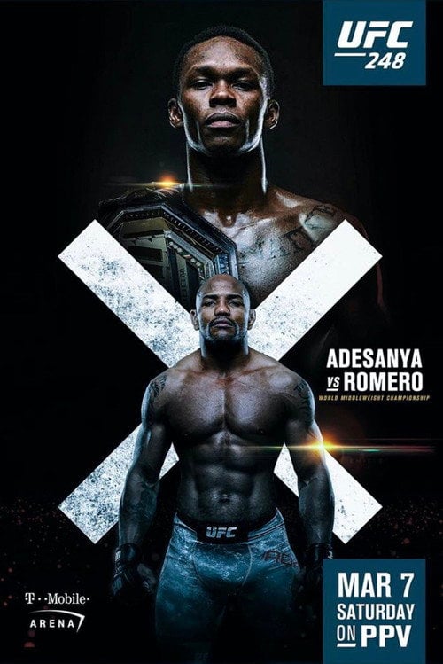 Movie poster for UFC 248: Adesanya vs. Romero (2020)