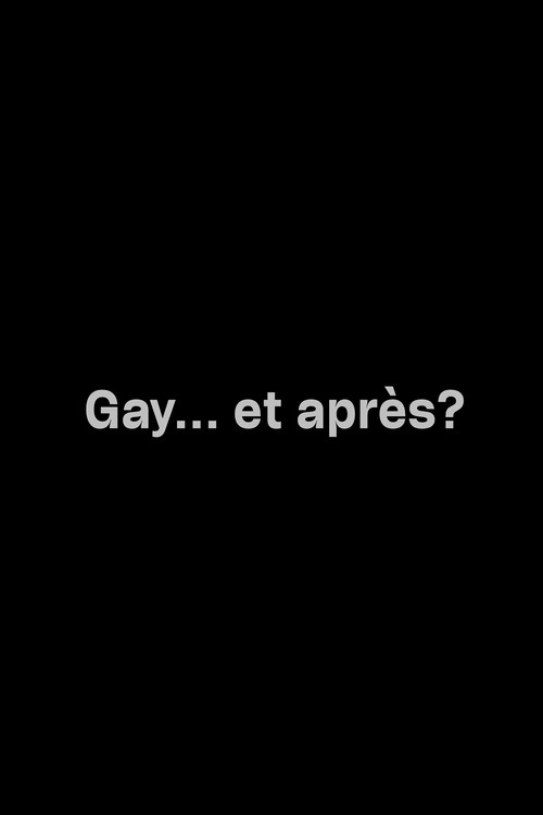 Movie poster for Gay... So What? (2007)