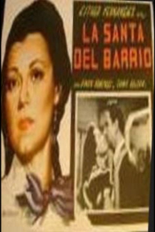 Movie poster for La santa del barrio (1948)