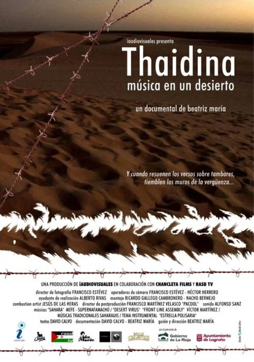 Movie poster for Thaidina, music in the desert (2009)