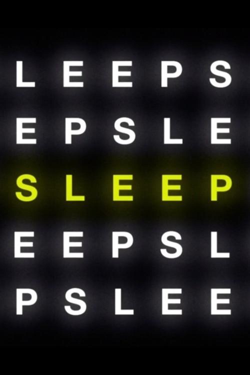 Movie poster for Sleep (2012)