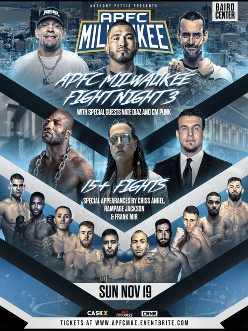 Movie poster for Anthony Pettis FC 9: Milwaukee Fight Night 3 (2023)