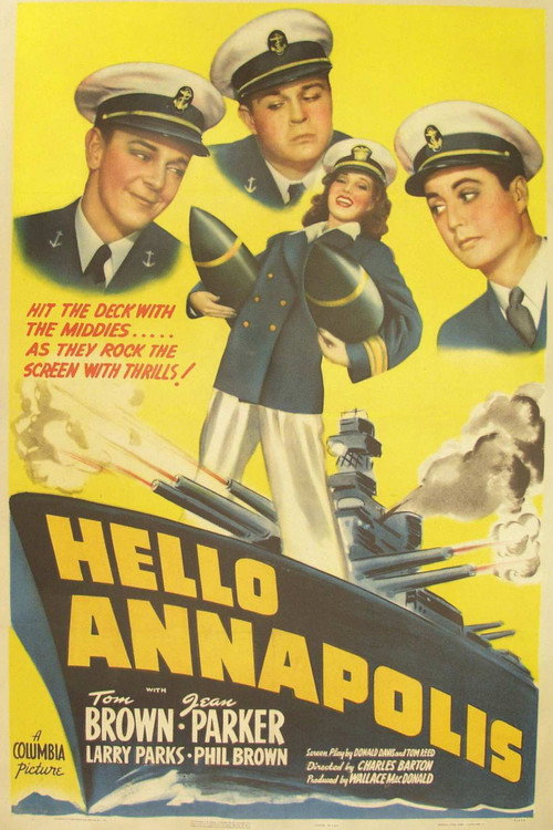 Movie poster for Hello, Annapolis (1942)