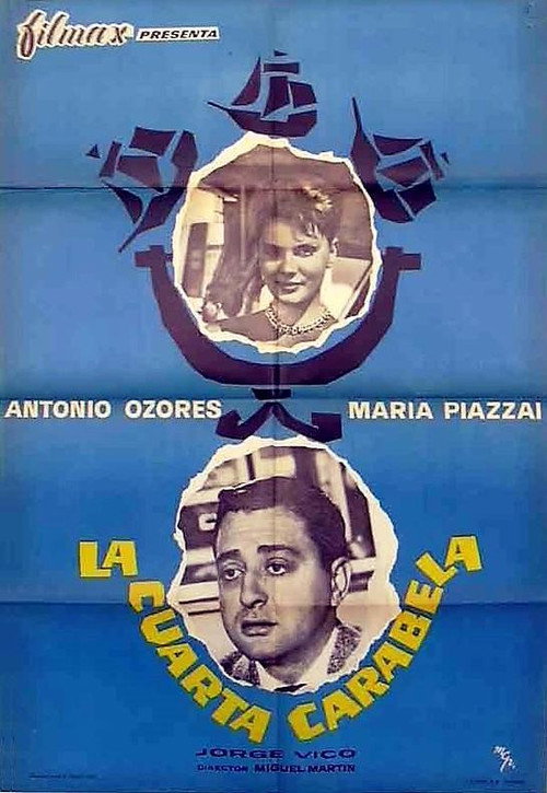 Movie poster for La cuarta carabela (1961)