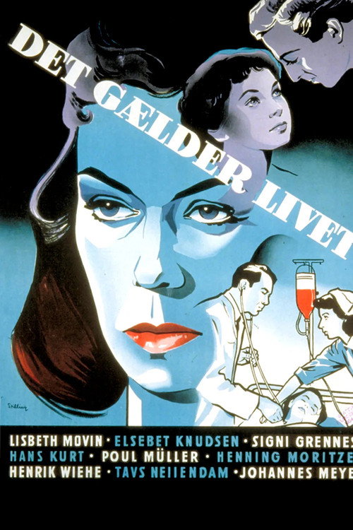 Movie poster for Det gælder livet (1953)