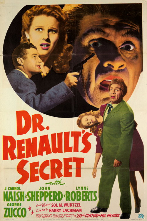 Movie poster for Dr. Renault's Secret (1942)