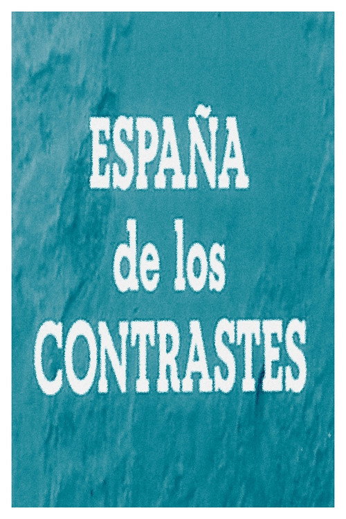 Movie poster for España de los contrastes (1974)