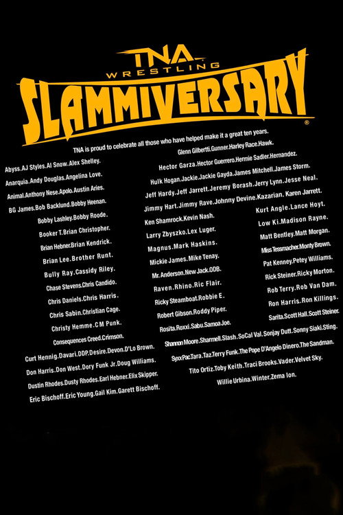 Movie poster for TNA Slammiversary 2012 (2012)
