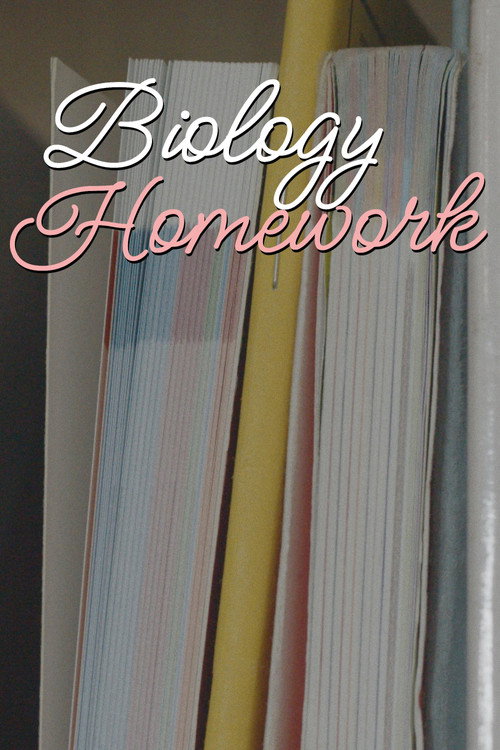 Movie poster for Biology Homework (2023)