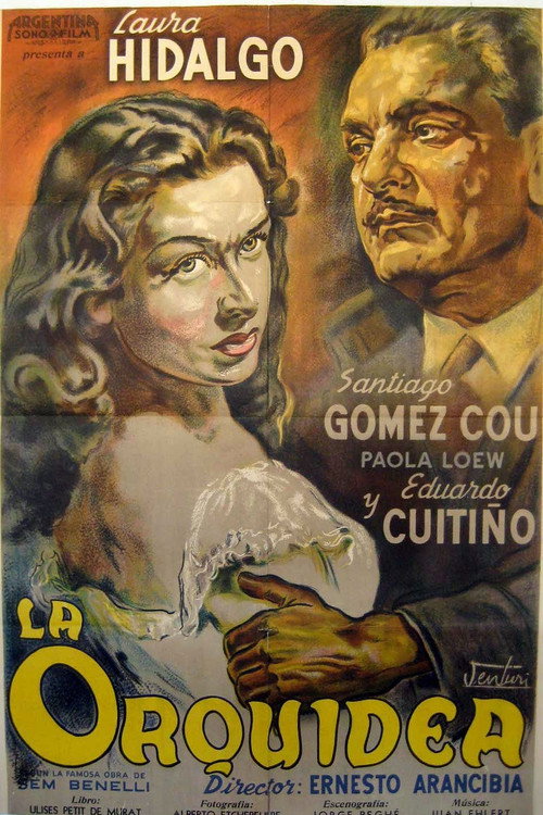 Movie poster for La orquídea (1951)