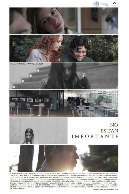 Movie poster for No es tan importante (2023)