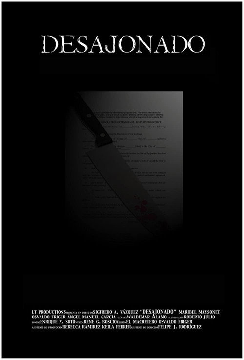 Movie poster for Desajonado (2010)