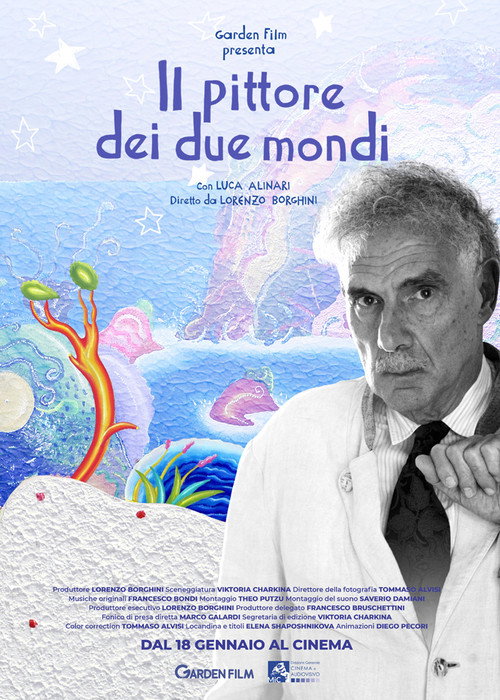 Movie poster for Il pittore dei due mondi (2023)