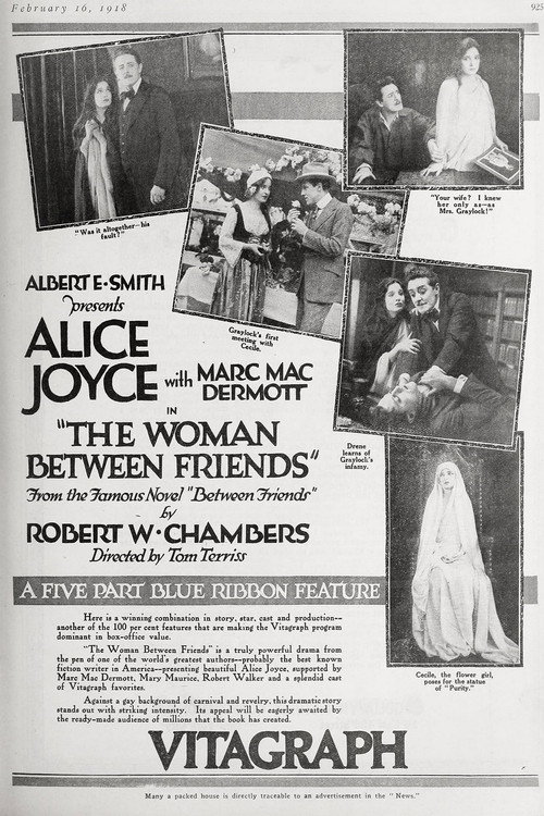 Movie poster for The Woman Between Friends (1918)