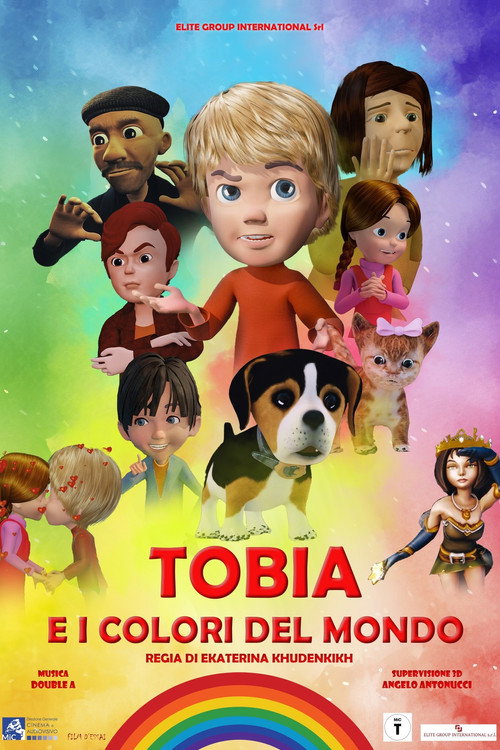 Movie poster for Tobia e i colori del mondo (2024)