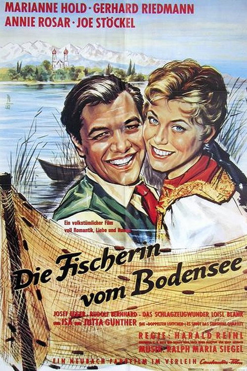 Movie poster for Die Fischerin vom Bodensee (1956)