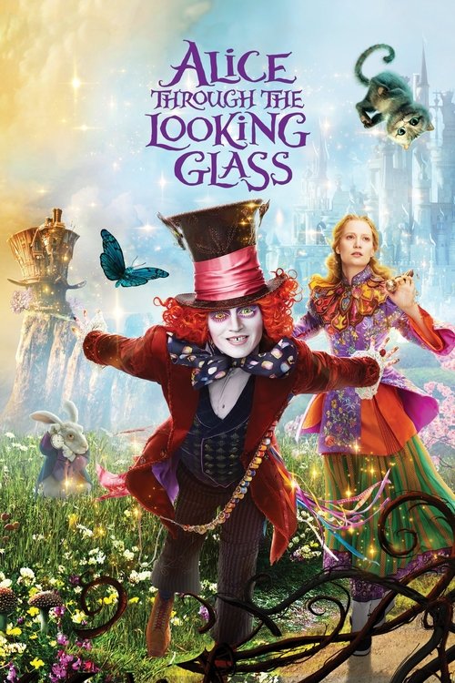 Movie poster for Alice Through the Looking Glass (2016)