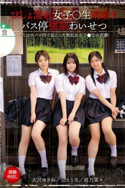 Movie poster for A Dripping Wet Schoolgirl Is Taking Shelter From The Rain At A Bus Stop And Subjected To Filthy Acts (2020)
