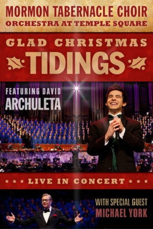 Movie poster for Glad Christmas Tidings Featuring David Archuleta (2011)