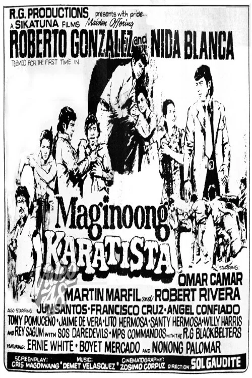 Movie poster for Maginoong Karatisa (1972)
