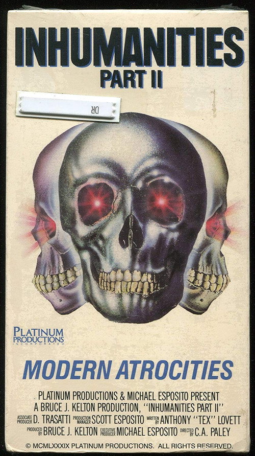 Movie poster for Inhumanities II: Modern Atrocities (1989)