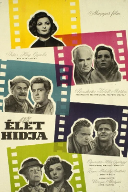 Movie poster for The bridge of life (1956)