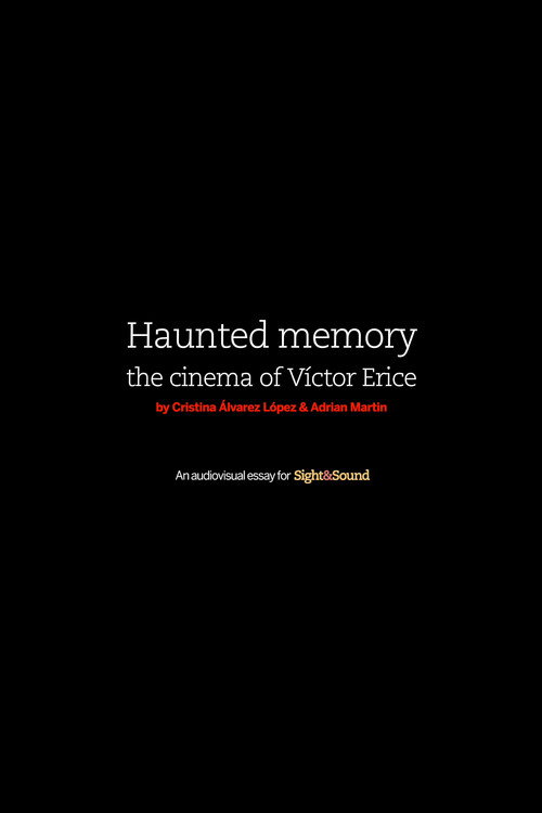 Movie poster for Haunted Memory: The Cinema of Víctor Erice (2016)