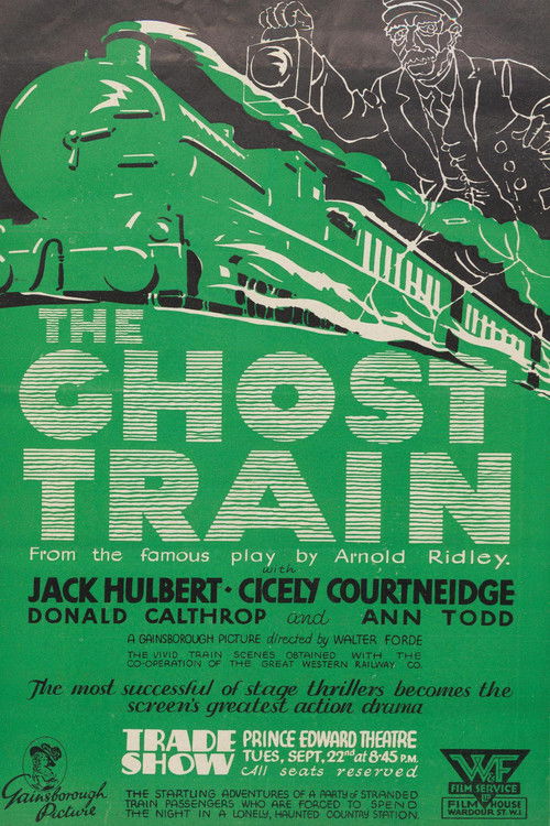 Movie poster for The Ghost Train (1931)