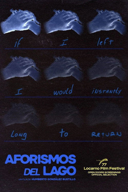Movie poster for Aphorisms of the Lake (2021)